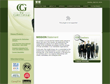 Tablet Screenshot of calergroup.com